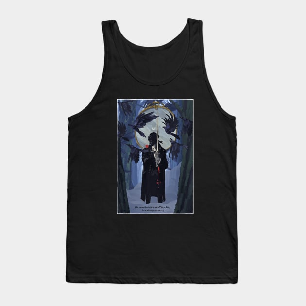 Jonathan Strange & Mr Norrell - nameless king Tank Top by tumblebuggie